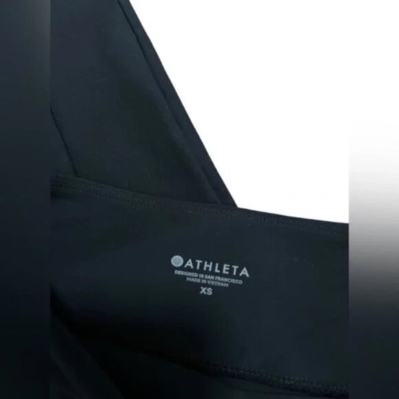 ATHLETA BLACK STELLAR CROP PANT - Picture 4 of 4